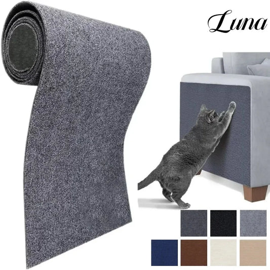 Cat Scratcher Sofa Protector Self-adhesive Anti Cat Scratch Pad Board Protection Trimmable Furniture Wall DIY Cat Scratch Mat